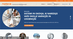 Desktop Screenshot of norica.si